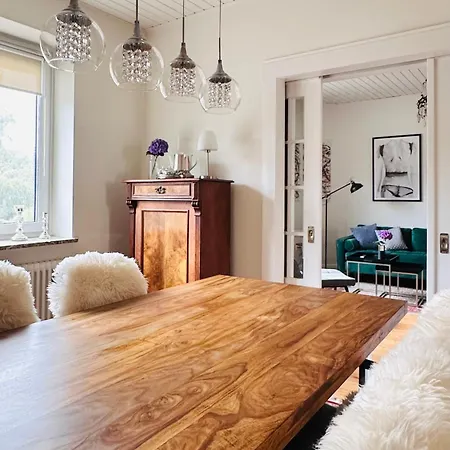 Tatil Evi Stader Kapitaenshaus Mit Garten